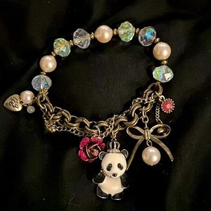 Betsey Johnson charm bracelet